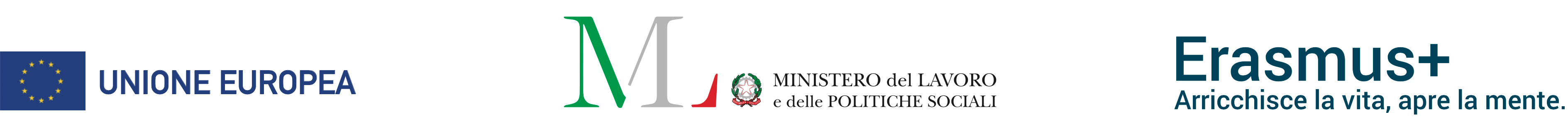 Unione Europea - Ministero del Lavoro e delle Politiche Sociali - Erasmus+